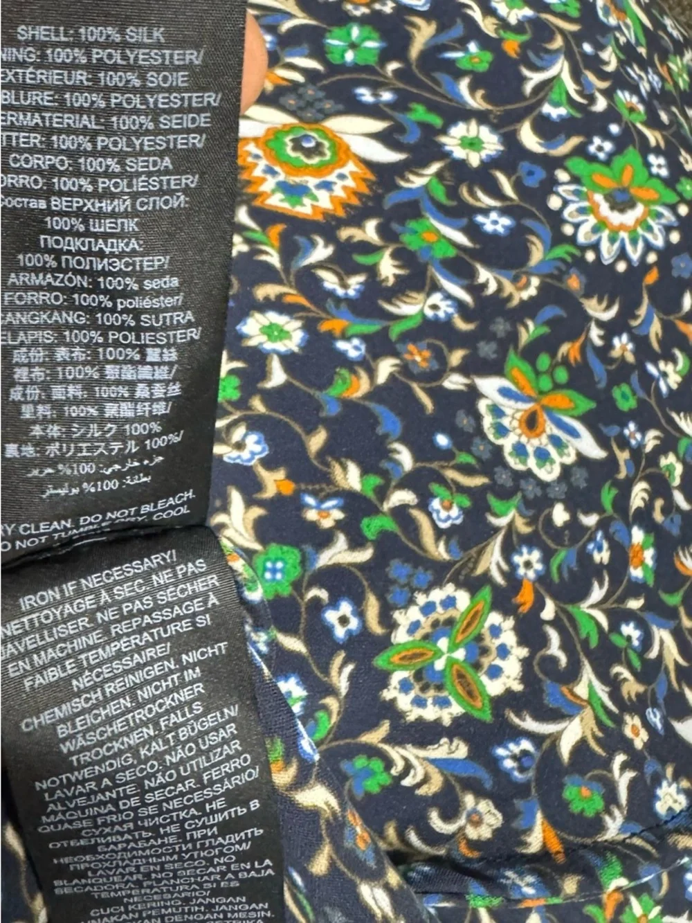 TORY BURCH 100% SILK - Picture 10 of 10